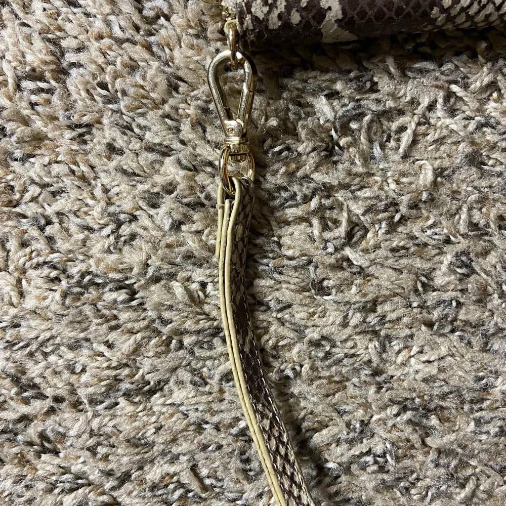 Michael Kors Snakeskin Wristlet